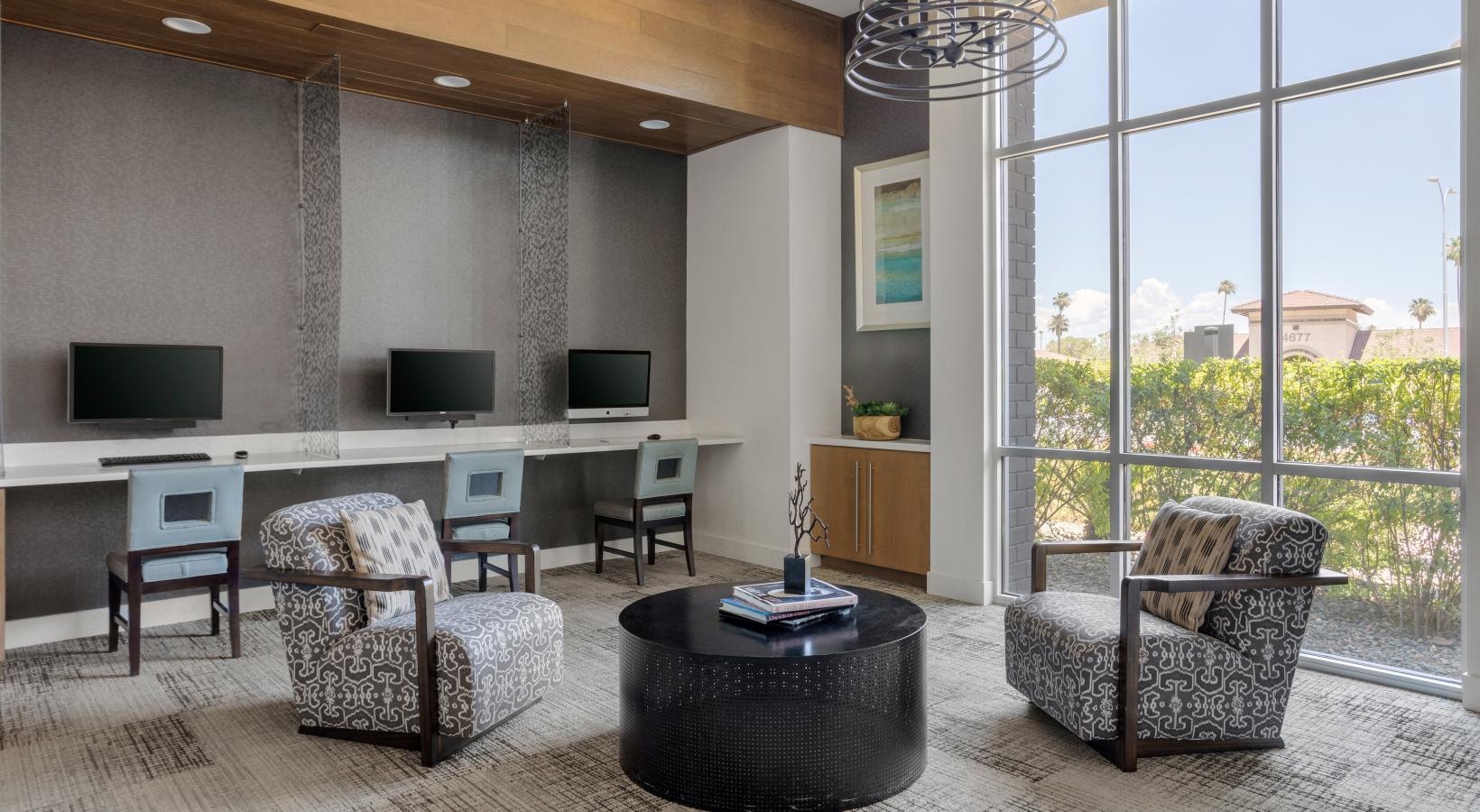 The essence of exceptional living a living room with a large window